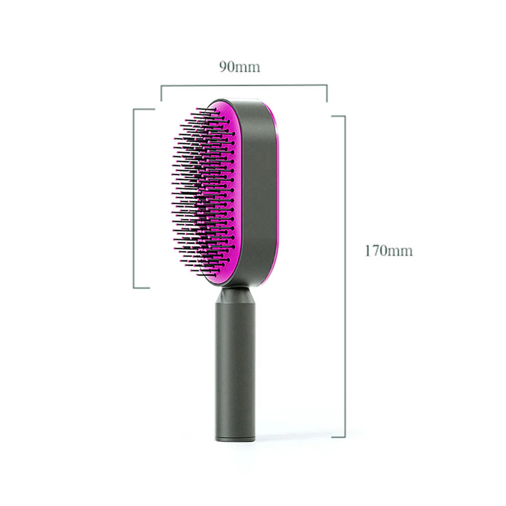 Self-Cleaning Hair Brush-3